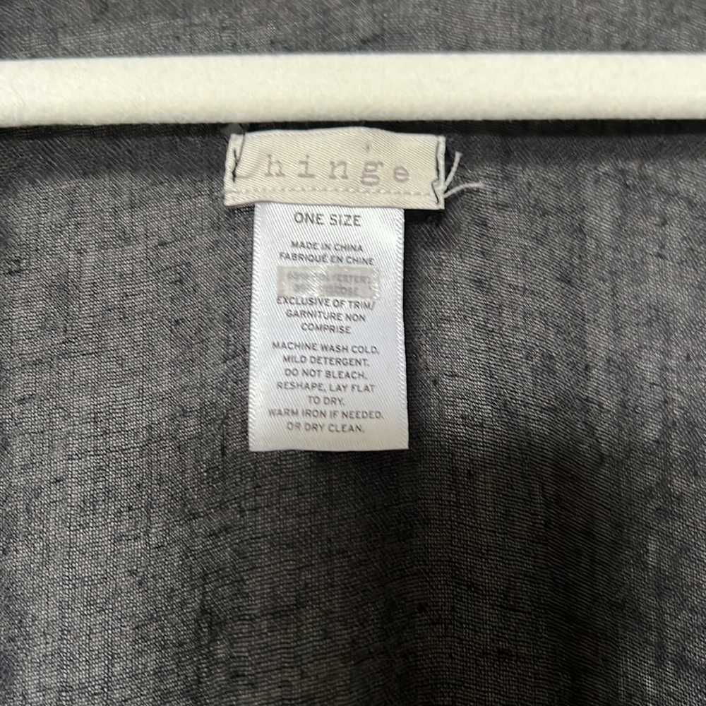 Hinge Lace Trim Ruana - Picture 7 of 7